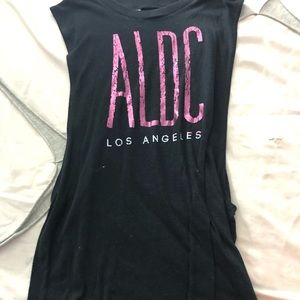 ALDC dance shirt black RARELY WORN (no tags)
